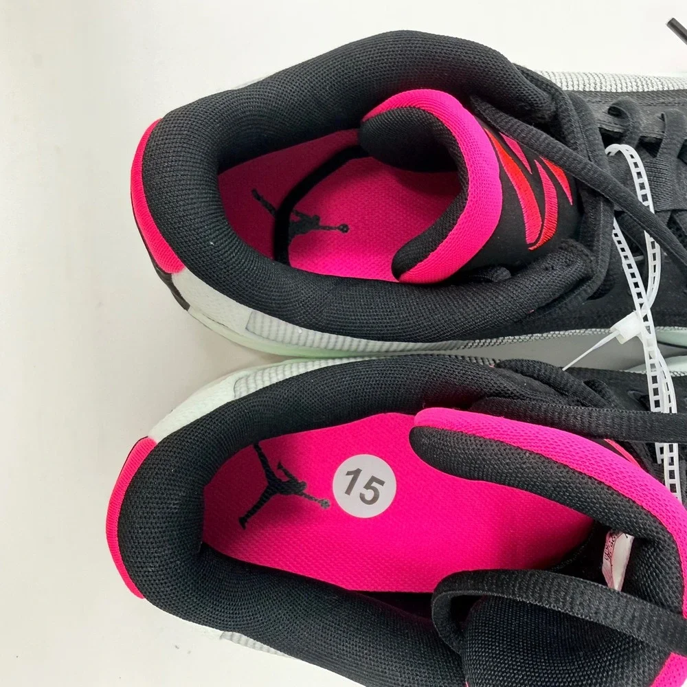 Jordan Luka 3 Black Hyper Pink Basketball Shoes Men's 15 Low Top HF0806-001 NEW